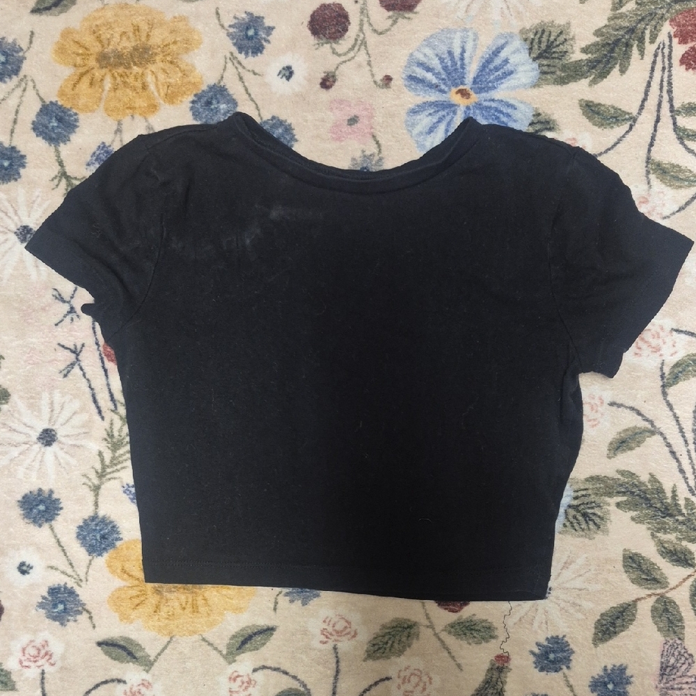 Wild Fable Black Women's Crop Top